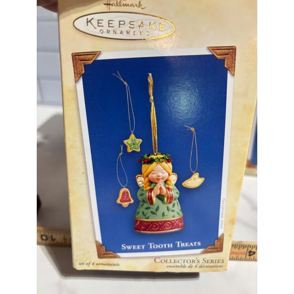 Hallmark Keepsake Sweet Tooth Treats Ornaments 2002-2005 Collector's Series Lot